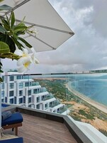 Family Penthouse, 2 Bedrooms, Ocean View | Terrace/patio