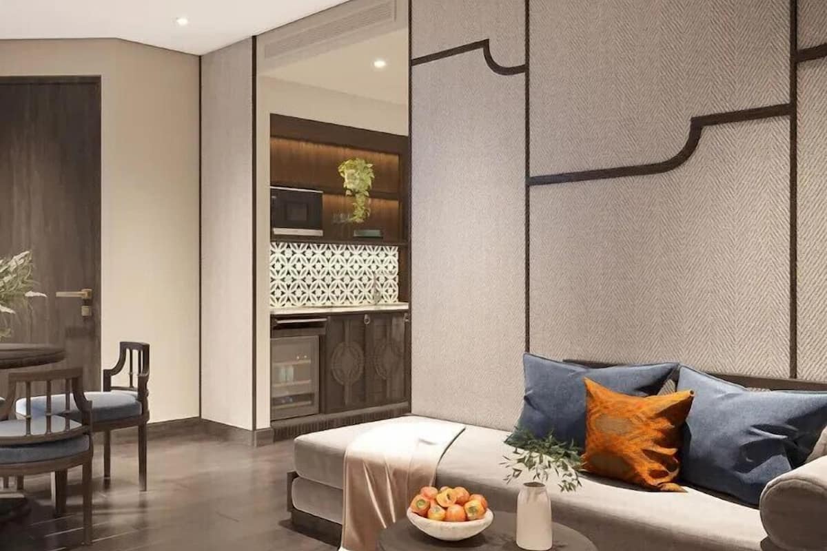 Hochwertige Bettwaren, Minibar (mit einigen kostenlosen Artikeln)