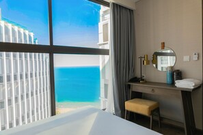 Family Penthouse, 2 Bedrooms, Ocean View | Premium bedding, free minibar items, in-room safe - Apec Nirvana Peace Mui Ne (Phan Thiet)