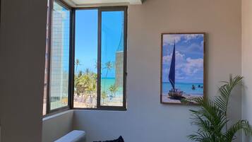 Superior Apartment | Living area | 42-inch flat-screen TV with cable channels