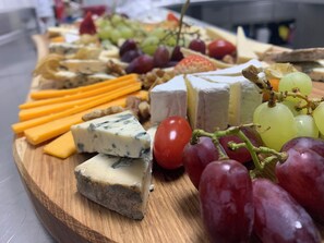 Frukostbuffé varje dag (EUR 15 per person)