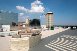 Apartemen Panorama | Teras/patio