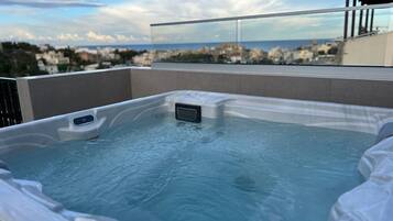 Panoramic Penthouse, Hot Tub, Sea View | View from room
