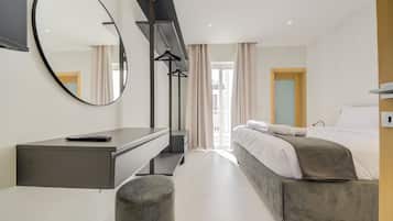 Penthouse có tầm nhìn toàn cảnh, bồn tắm nước nóng, quang cảnh biển | 3 phòng ngủ, bộ đồ giường cao cấp, màn/rèm cản sáng