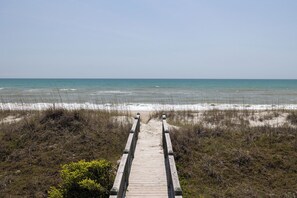 Beach - White Sand, Oceanfront House in Emerald Isle, NC! (Emerald Isle)