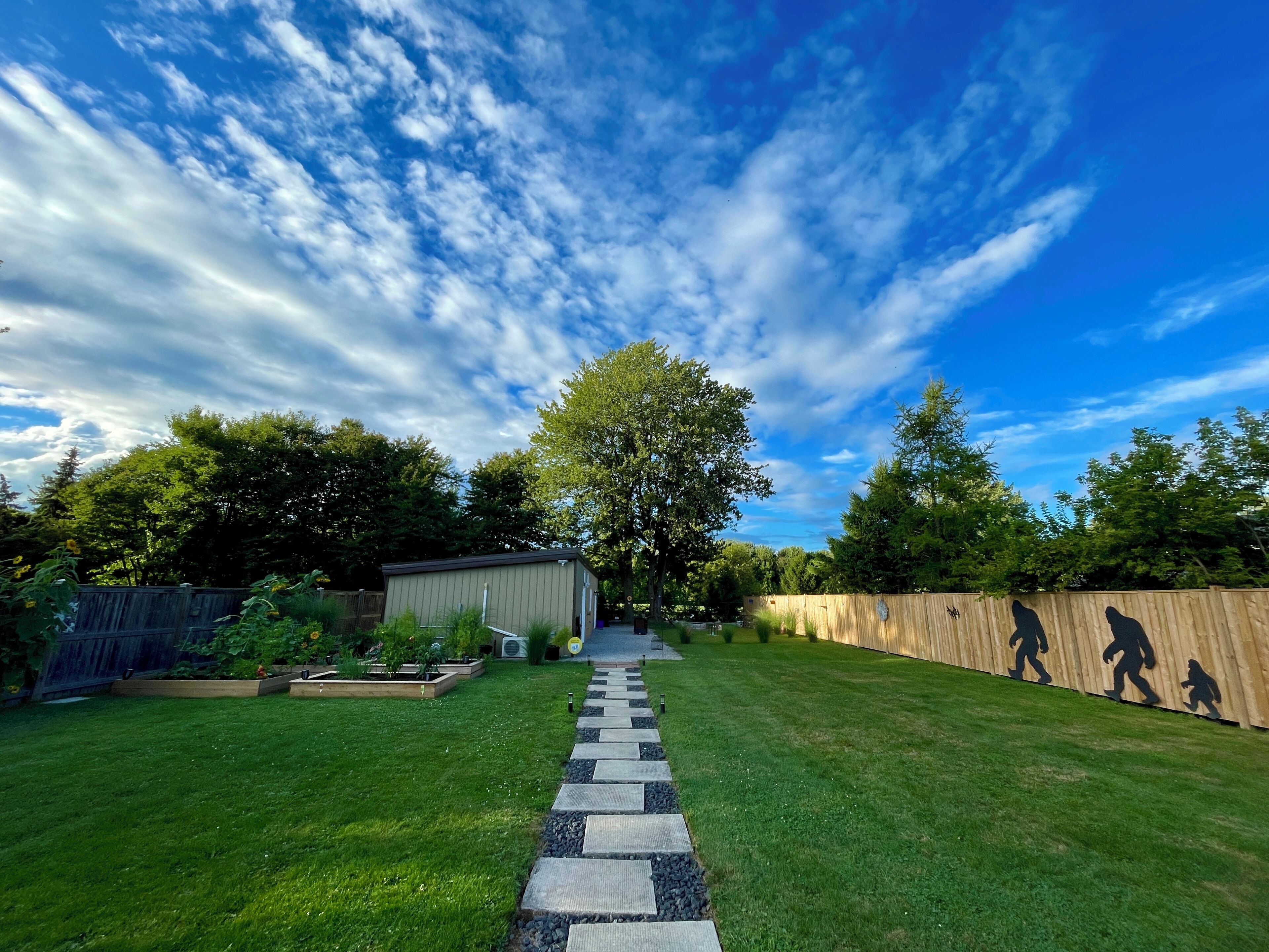 Enceinte de l’hébergement
