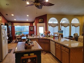 Dining - A well designed and gated home with panoramic views that is pet friendly. (Hesperia)