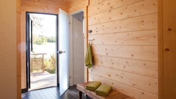Huvila, sauna, rannalla | Kylpyhuone