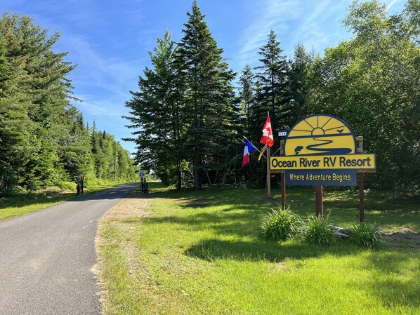 Overnattingsstedets uteområder