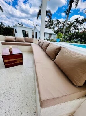 Property grounds - Villa with swimming pool in residence (Las Terrenas)