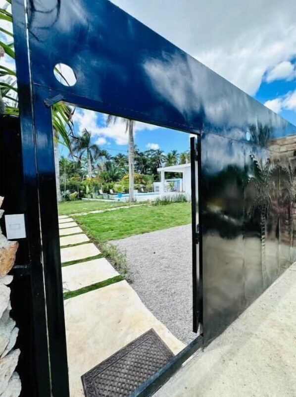 Enceinte de l’hébergement