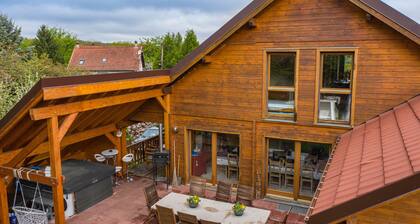 Chalet Edelweiss15 personnes 175m² 5 chambres balcon terrasse jacuzzi sauna