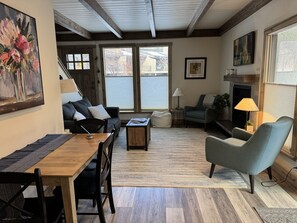 Fireplace - Ketchum, Idaho Townhouse for rent 12/23-12/31 (Ketchum)