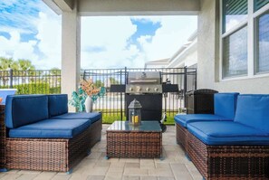 Terrace/patio - Magical 8BR Petfriendly @Encore | Disney - 7678 (Kissimmee)