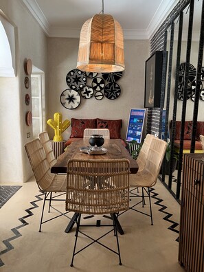 Interior - Riad Privado no Coração da Medina - Dar el Bacha (Marrakech)