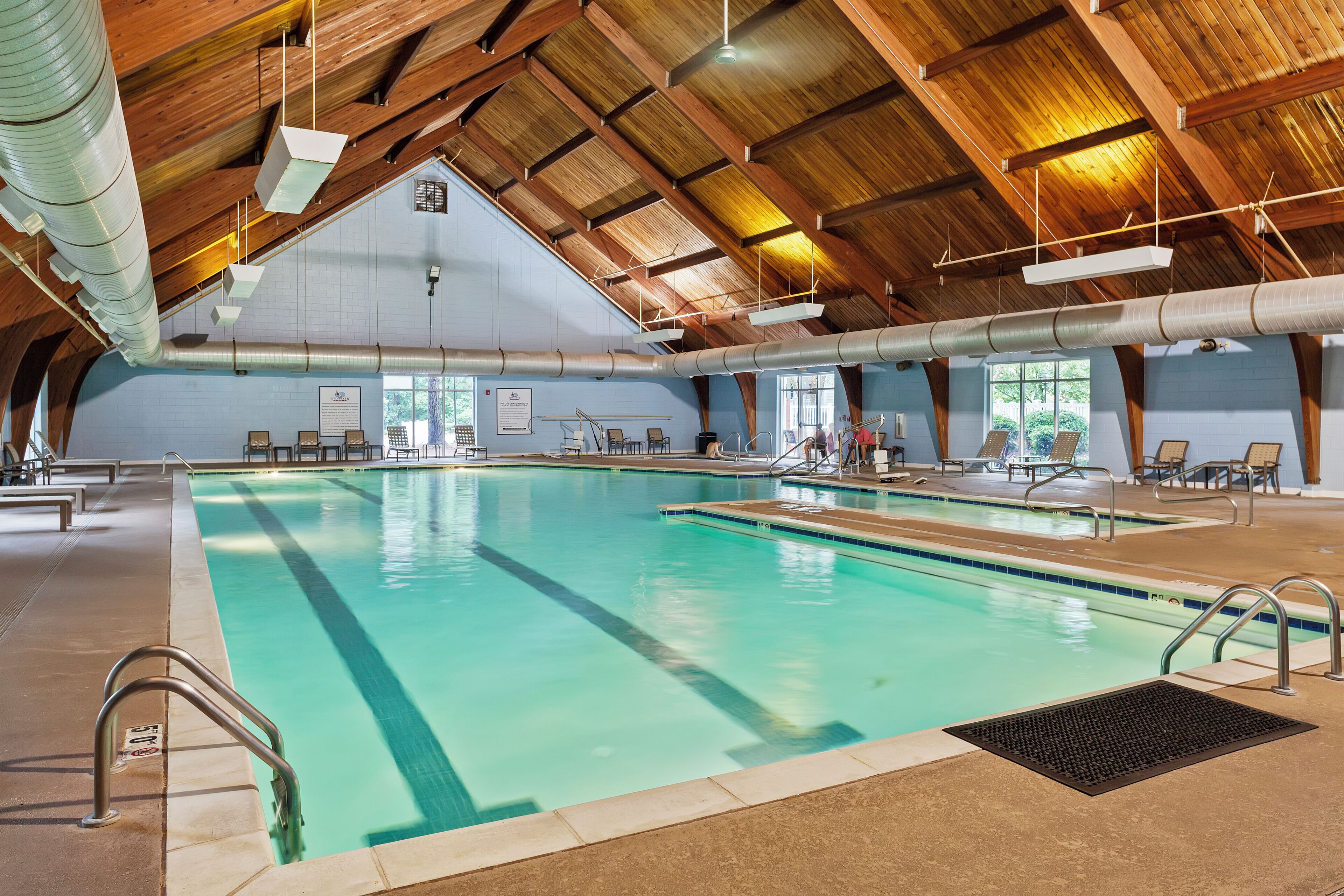 Indoor pool, 2 outdoor pools, pool umbrellas, sun loungers