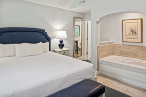 2 bedrooms, pillow-top beds, iron/ironing board, free cots/infant beds