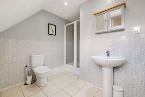 Shower, hair dryer