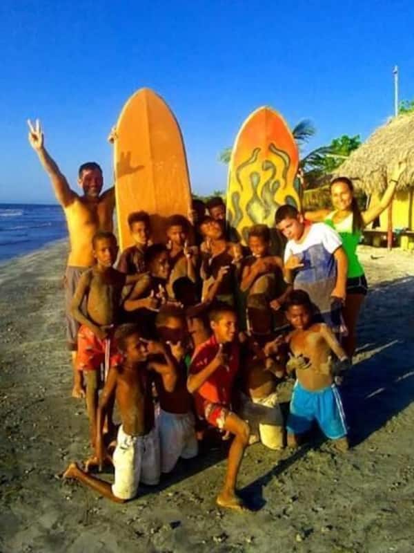 Sulla spiaggia, un bar sulla spiaggia