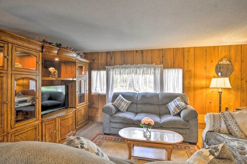 Riverfront Cabin in Alger w/ Patio & Wifi!