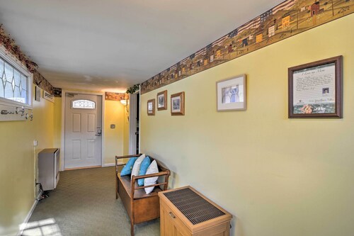 Riverfront Cabin in Alger w/ Patio & Wifi!