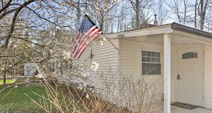 Riverfront Cabin in Alger w/ Patio & Wifi!