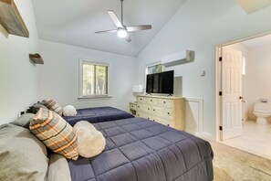 House (3 Bedrooms) | Interior - Pocono Pines Gem w/ Fire Pit & On-site Creek! (Pocono Pines)