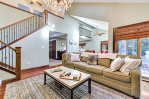 House (3 Bedrooms) | Interior - Pocono Pines Gem w/ Fire Pit & On-site Creek! (Pocono Pines)