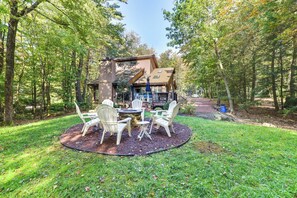 House (3 Bedrooms) | Interior - Pocono Pines Gem w/ Fire Pit & On-site Creek! (Pocono Pines)