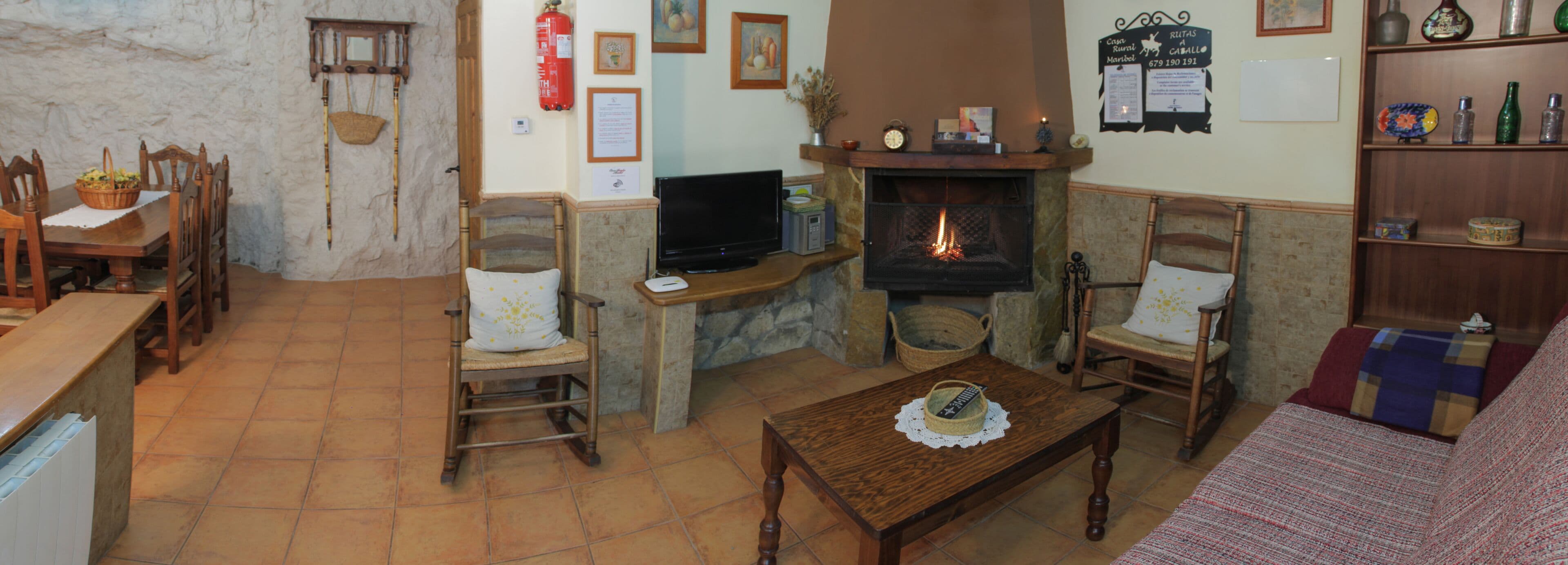 40-inch flat-screen TV with digital channels