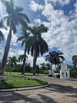 Overnattingsstedets uteområder