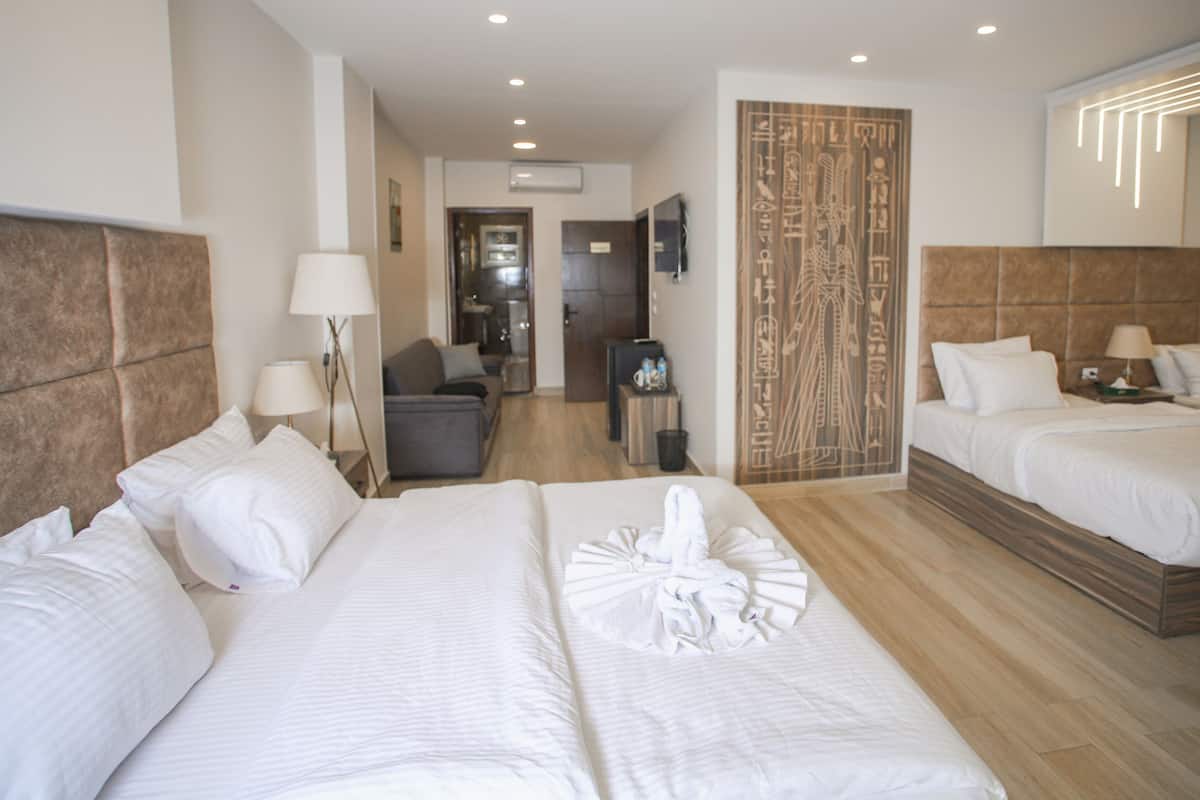 1 habitación, sábanas de algodón egipcio y ropa de cama de alta calidad