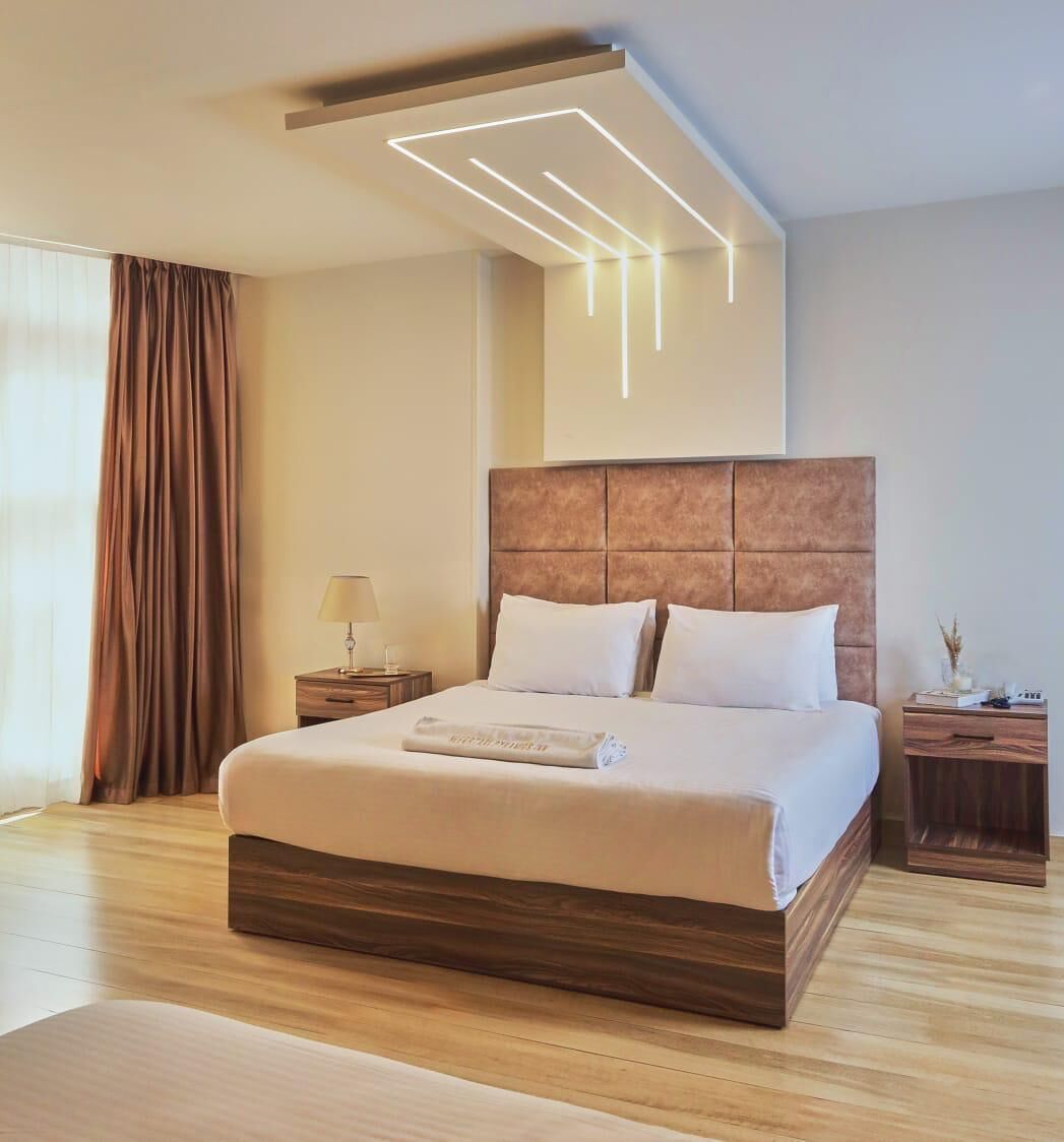 Lakens van Egyptisch katoen, luxe beddengoed, donsdekens