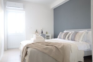 4 soverom, strykejern/-brett, wi-fi (inkludert) og sengetøy