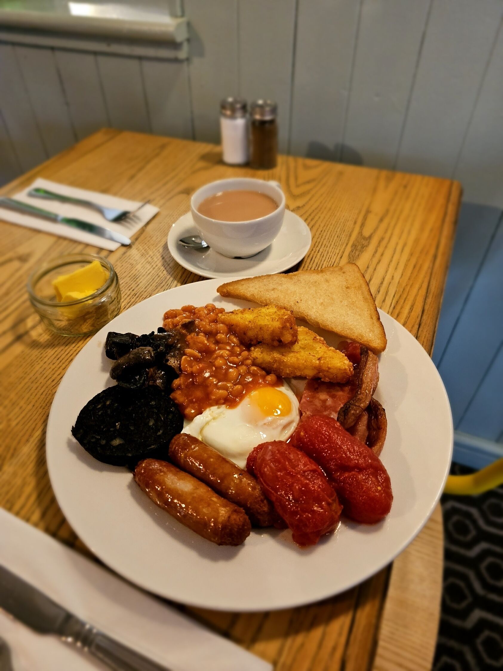 Desayuno estilo bufé