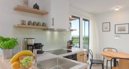 Komfort Design Studio-Apartment am Binnensee auf dem Steinwarder - Meerblick