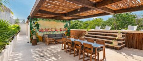 Restauration en plein air