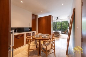 Dining - NHOA 208A Lux 2BR Condo Jungle View in Aldea Zama (Tulum)