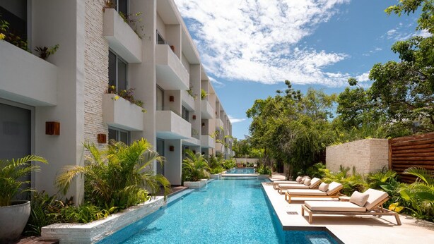 Unclassified image, 1 of 37, button - NHOA 207A Lux 2BR Condo Pool View in Aldea Zama (Tulum)