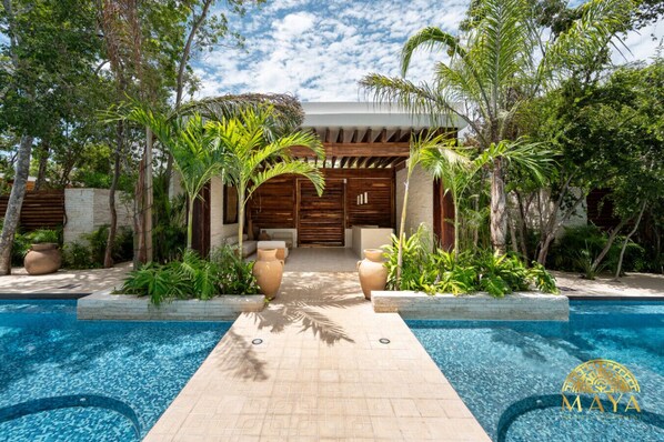 Pool - NHOA 102C Lux 1BR Condo Plunge Pool in Aldea Zama (Tulum)