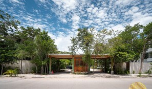 Enceinte de l’hébergement