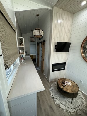 Interior - Little Wolf Tiny Home cozy, pet friendly, secluded
(Central Point)