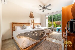 1 bedroom, free WiFi, bed sheets - NHOA 101C Lux 1BR Condo Pool access in Aldea Zama (Tulum)