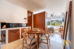 Dining - NHOA 305B Lux 1BR Condo Pool View in Aldea Zama (Tulum)