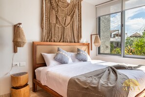 1 bedroom, free WiFi, bed sheets - NHOA 305B Lux 1BR Condo Pool View in Aldea Zama (Tulum)