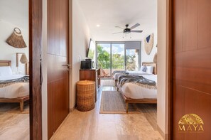 2 dormitoris, planxa i posts de planxar, wifi gratuïta i roba de llit 