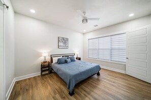 3 habitaciones, cuna de viaje, wifi gratis y ropa de cama