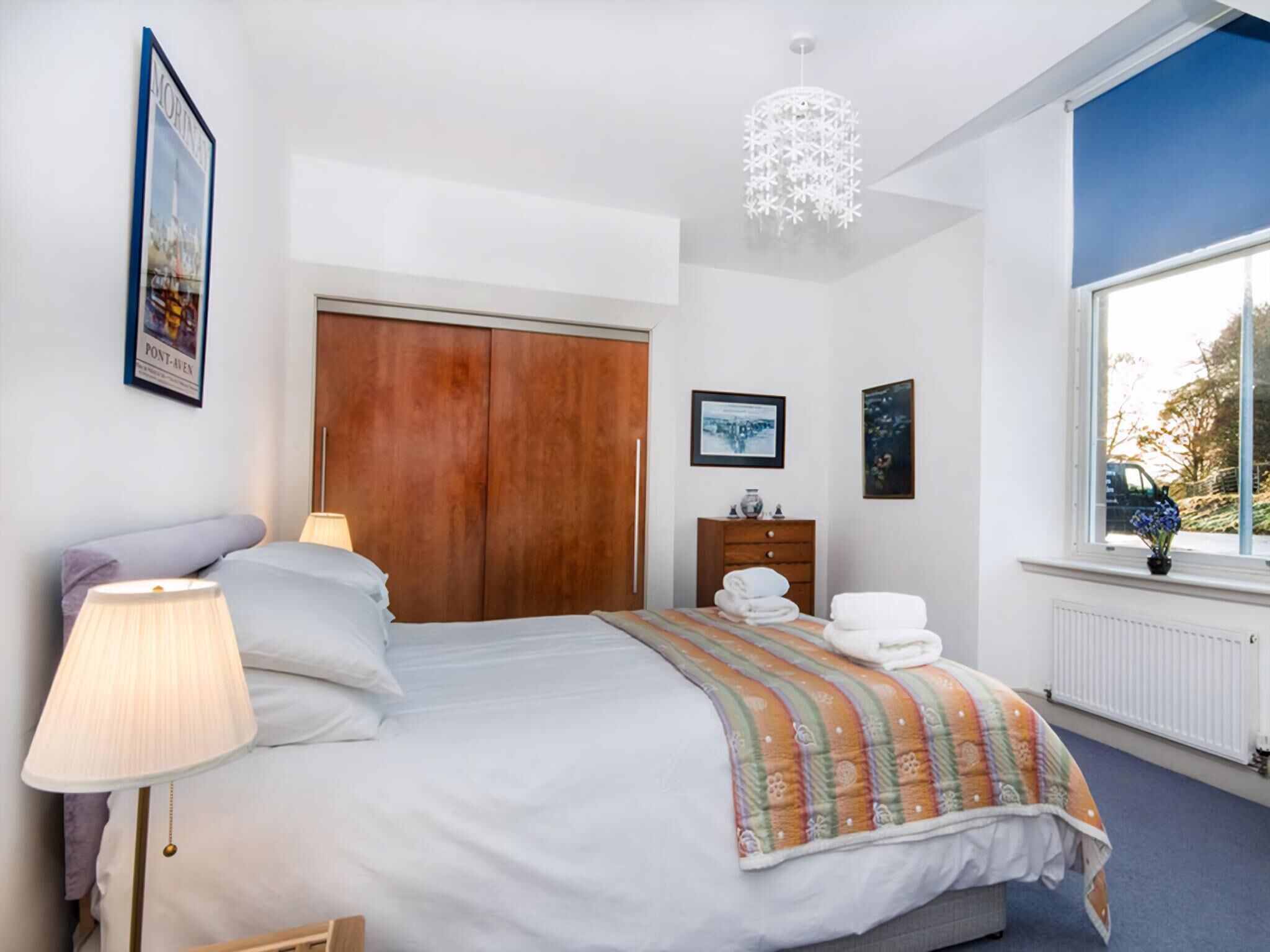 1 غرفة نوم وواي فاي مجانًا وملاءات أسرّة