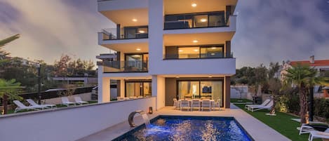 Una piscina climatizada