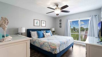 Premier Condo | 2 bedrooms, Egyptian cotton sheets, premium bedding, memory foam beds
